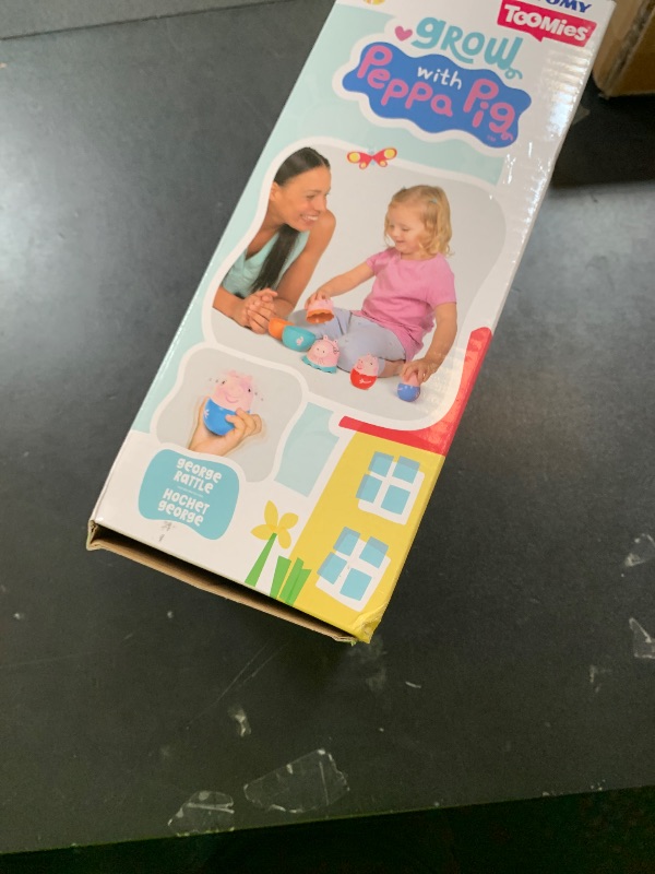Photo 1 of TOMY Toomies Peppa Pig - Peppa’s Nesting Family - Includes Peppa Pig, Mummy Pig, Daddy Pig and George - Nesting, Sorting & Pouring Toy - Ages 18 Months and Up
