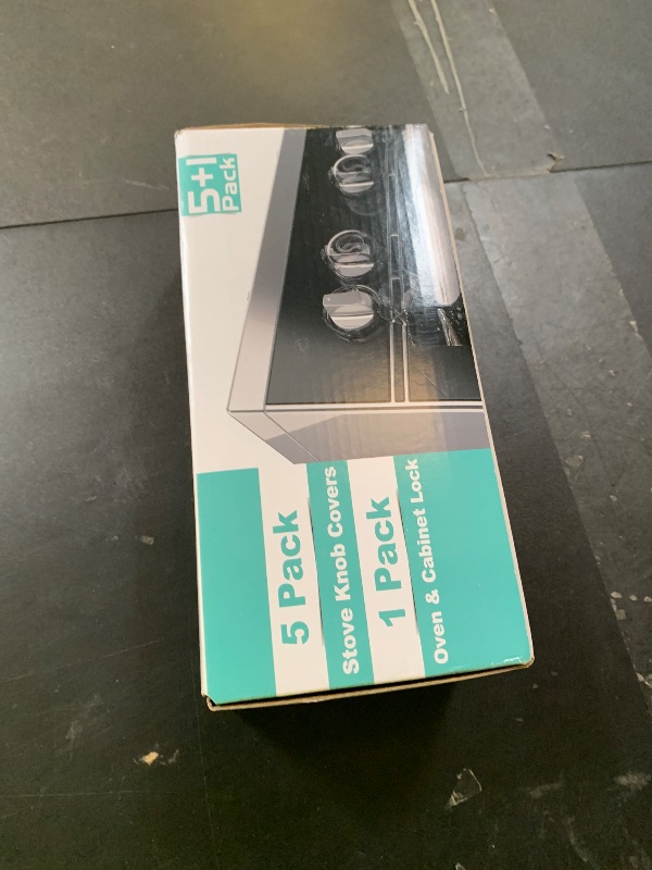 Photo 1 of Mom's Choice Gold Awards Winner - Stove Knob Covers for Child Safety (5 + 1 Pack) Double-Key Design and Upgraded Universal Size Gas Knob Covers Clear View Childproof Oven Knob Covers for Kids and Pets