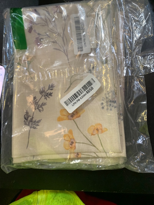 Photo 1 of Audree Floral Table Runner - Wildflower Spring Runner 72 Inches Long - Elegant Farmhouse, Dining, Coffee Table Decor - Perfect for Spring, Easter, Party Decorations for Home