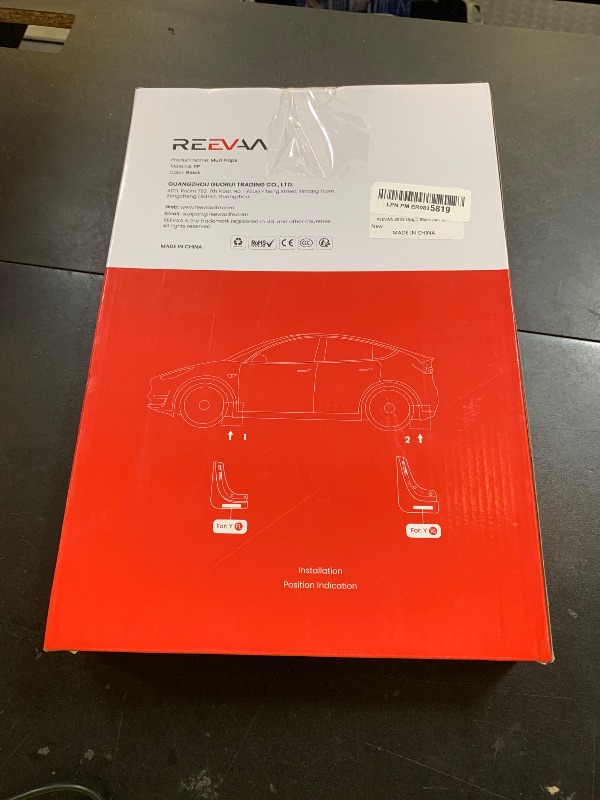 Photo 1 of REEVAA 2025 Tesla New Model Y Juniper Accessories - Mud Flaps [Protect Paint, No Drilling Required] All-Weather Mud Guard Body Kits for Model Y Juniper 2025-2026, Black (Set of 4)