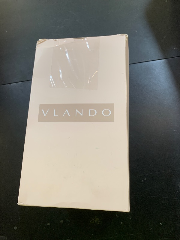 Photo 1 of Vlando Makeup Bag,Large Capacity Toiletry Bag for Women Waterproof Portable Make up Pouch PU Leather Open Flat Cosmetic Bag(Mint Green)