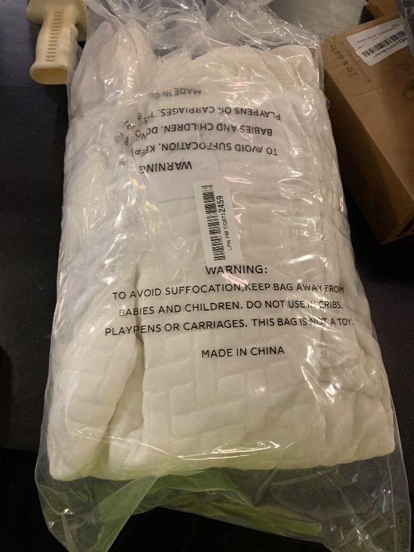 Photo 1 of 100% Waterproof Queen Mattress Protector - 360 Pad Protection Against Spills, Stains & Accidents for Parents & Pet Owners - Noiseless & Cooling Viscose Made from Bamboo (White)