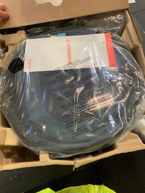 Photo 1 of ILIFE V5s Plus Robot Vacuum and Mop Combo with Wi-Fi/App/Alexa, Automatic Self-Charging Robotic Vacuum Cleaner, Slim and Quiet, Cleans Hard Floors Carpets and Pet Hair (V5s Pro Upgrade Version)