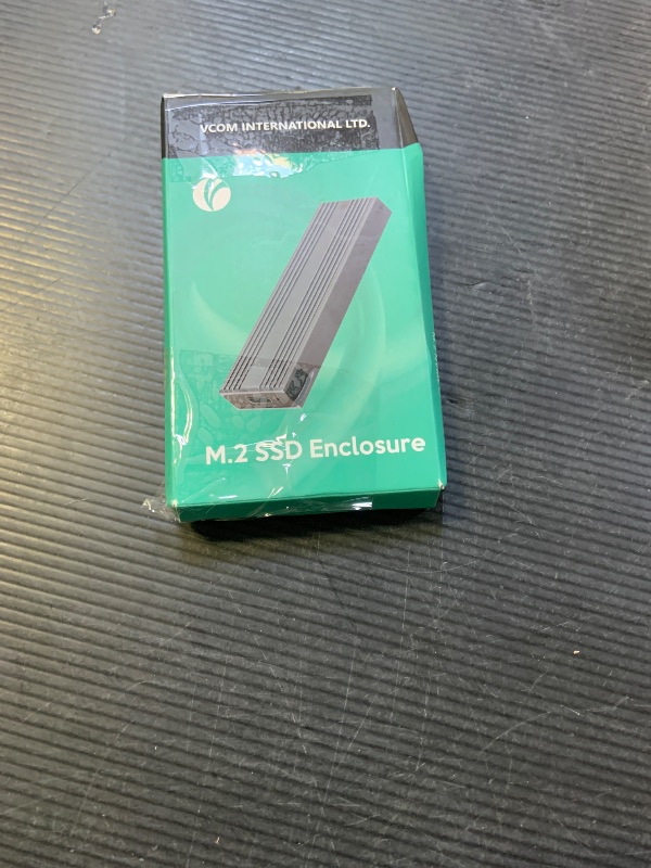 Photo 1 of M.2 NVME SATA SSD Enclosure Adapter ,V VCOM USB 3.2 Gen 2 10Gbps NVMe PCI-E 6Gbps SATA M-Key / B+M Key Solid State Drive External Adapter with UASP Trim, for SSDs 2242 2260 2280