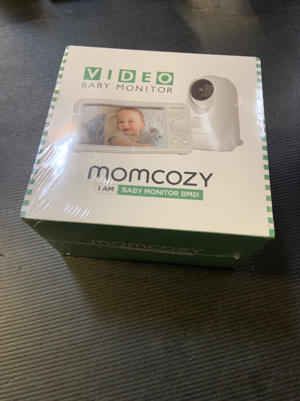 Photo 1 of Momcozy Video Baby Monitor, 1080P 5" HD Baby Monitor with Camera & Wall Mount, Infrared Night Vision, 5000mAh Battery, 2-Way Audio, Temperature Sensor, Lullabies, 960ft Range, Ideal for New Moms, BM01