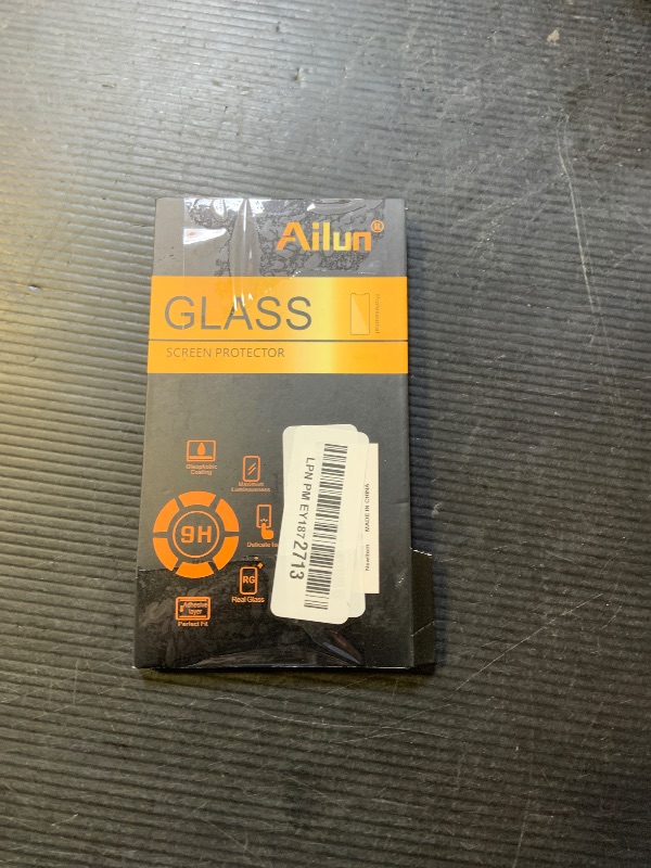 Photo 1 of Ailun 2 Pack Screen Protector Compatible for iPhone 12 [6.1 inch] + 2 Pack Camera Lens Protector,Tempered Glass Film,[9H Hardness] - HD