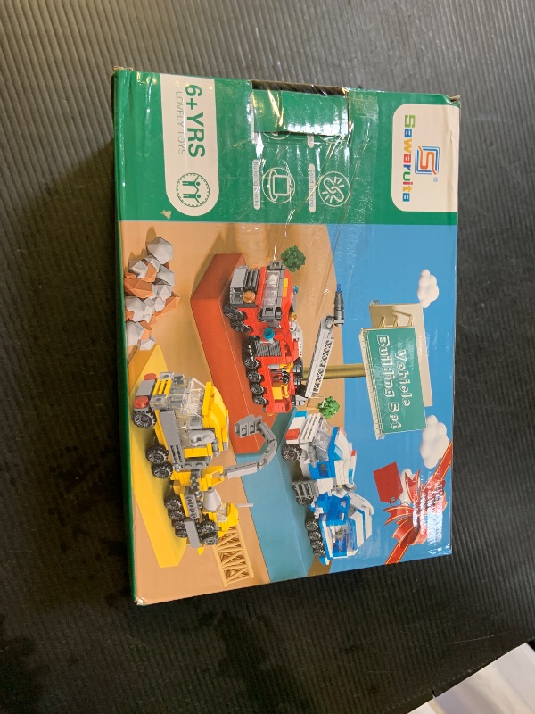 Photo 1 of Sawaruita 30Pack Mini Cars Building Blocks Party Favors for Kids - Small Fire Truck,City Police Car,Construction Vehicle for Birthday Goodies Bag Filling, Classroom Prizes for Boys 6-12