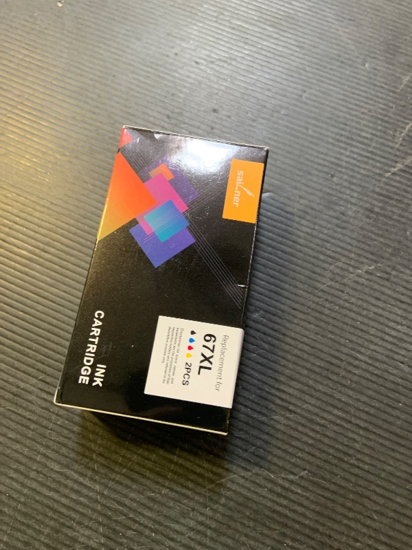 Photo 1 of SAILNER 67XL HP Printer Ink, Replacement for HP Ink 67 for HP 67 Ink cartridges Black/Color Combo Pack, Compatible with DeskJet 2755e 2855e 2700e 4155e 2734e 2827e 4100e Envy 6055 6455e Printer 67XL