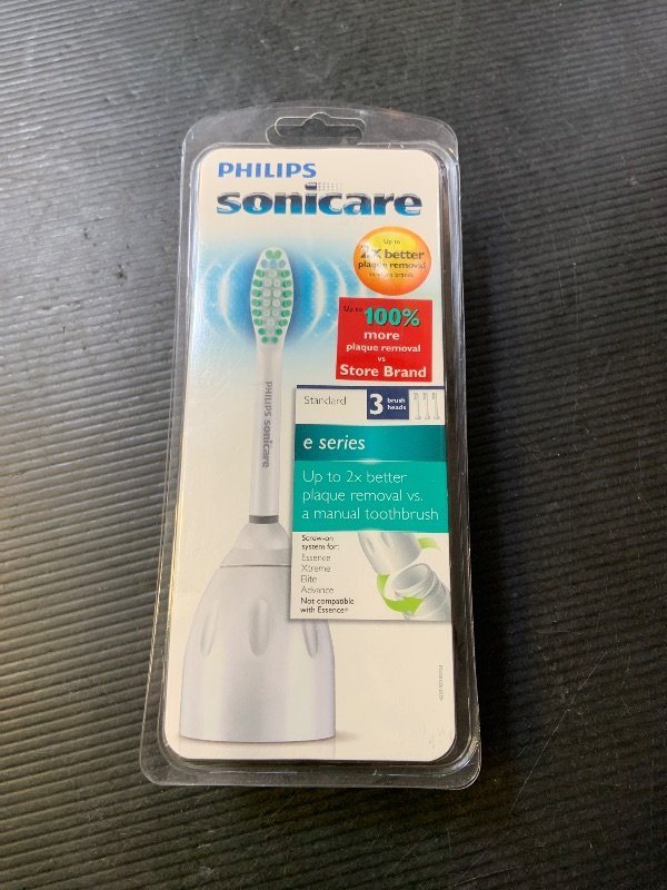 Photo 1 of Philips Sonicare Genuine E-Series Replacement Toothbrush Heads, 3 Brush Heads, White, HX7023/64