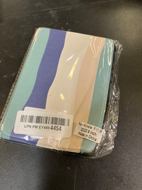 Photo 1 of SCSVPN Case for 6 Inch Kindle 2024/2022 (11th Generation) - All New Slim Premium PU Leather Smart Protective Cover with Hand Strap, Auto Wake/Sleep for Kindle RS23CV/C2V2L3 E-Reader - Colorful Blue