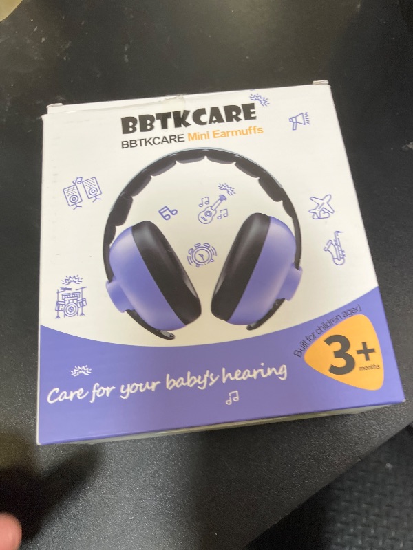 Photo 1 of BBTKCARE Baby Ear Protection Noise Cancelling Headphones for Babies for 3 Months to 3 Years
