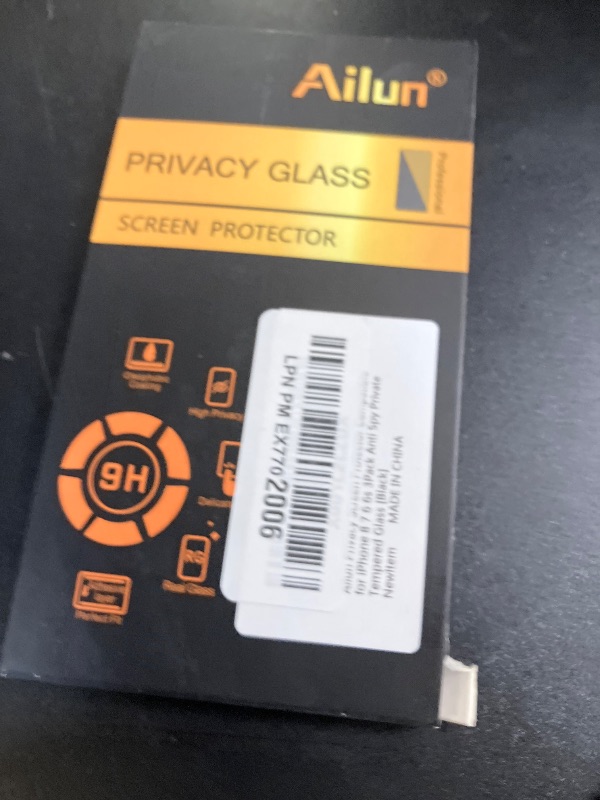Photo 1 of Romkasi 3 Pack Privacy Screen Protector for iPhone 13 6.1 Inch with 3 Pack Camera Lens Protector, Anti Spy Tempered Glass Film, Anti-Scratch, Touch Sensitive, Case Friendly