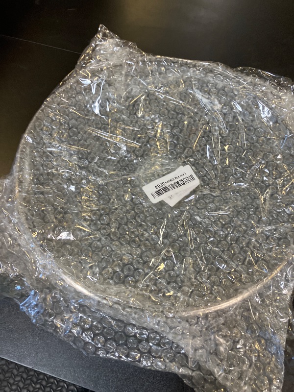Photo 1 of 13 Inch Pan Lid Tempered Glass Pot Lid Replacement Pan Cover for Cast Iron Skillets, Frying Pans, Pots and Wok, Clear
