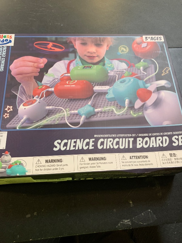 Photo 1 of Science Kits for Kids - STEM Kits for Kids, Electronics Exploration Kit, Over 420 Projects, 35 Circuit Parts, STEM Educational Toy Gifts for Kids Boys Girls Ages 3 4 5 6 7 8 9 10 11 12