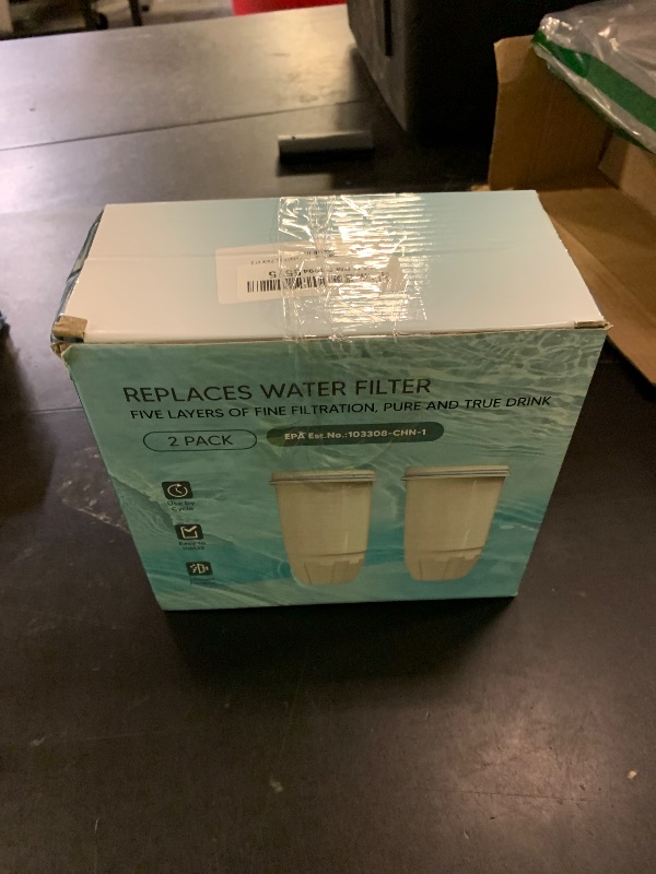 Photo 1 of Upgraded Water Filter Replacement for Zero Pitcher and Dispenser ZR-001 ZR-004 ZP-006 ZR-017, Multi-Stage Filter System, Effectively Reducing Lead, Chromium, PFOA, and PFOS, Pack of 2, By DESENRUIS