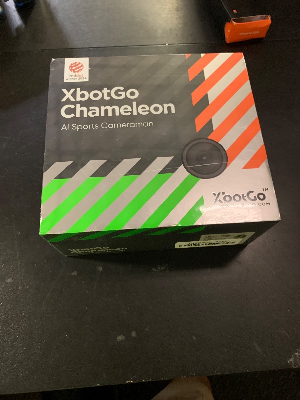 Photo 1 of XbotGo Chameleon AI Auto Sports Action Camera - 4K 60FPS Soccer Camera and Basketball Tracking Camera for Team Sports, Live Streaming, No Subscription, Works with iOS & Android (Lemon Green)