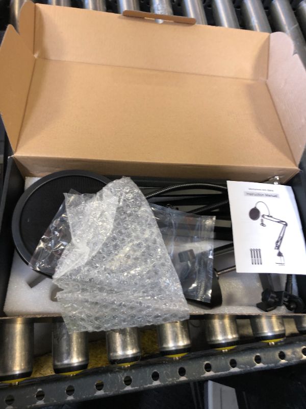 Photo 1 of Rode Podmic Stand with Microphone Windscreen and Dual Layered Mic Pop Filter for Rode PodMic Podcasting Microphone by YOUSHARES
