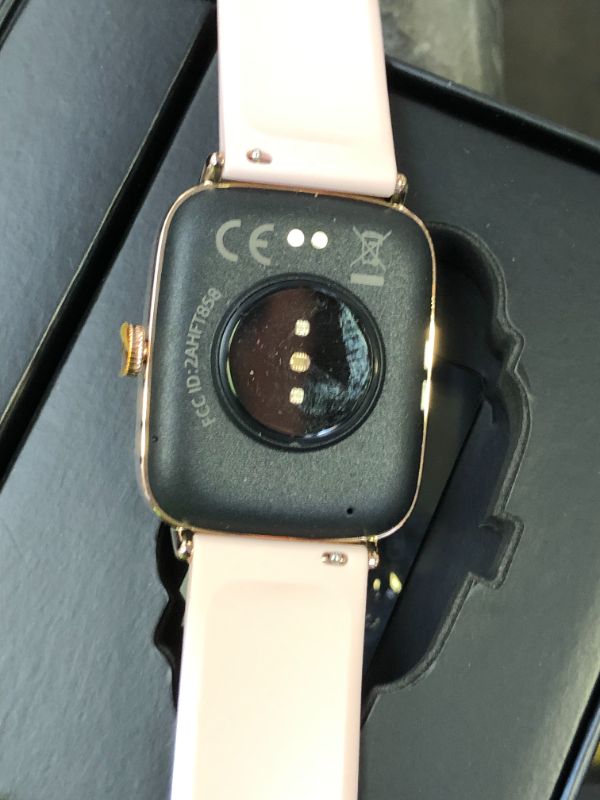 Photo 1 of 2025 Smart Watches for Women, 1.85" AI Voice Smartwatch, 24/7 Heart Rate Monitor, Stress/SpO2/Sleep Tracker, IP68 Waterproof, Weather, 100+ Sports Fitness Tracker for Android iOS Pink