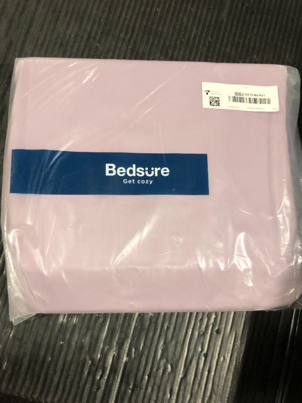 Photo 1 of Bedsure Queen Sheet Set, Rayon Derived from Bamboo, Cooling Sheets, Breathable & Soft, Deep Pocket Up to 16 Inches, Hotel Luxury Silky Bedding for Hot Sleepers, Lilac