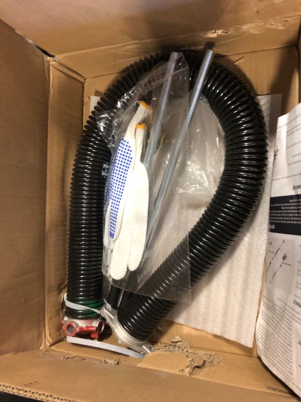 Photo 1 of KaiMinDogz Right Hand Wind (Red Cone) 1.75" Garage Door Torsion Spring with Non-Slip Winding Bars & Gloves for Replacement, Electrophoresis Black Coated, MIN 16,000 Cycles (0.243x1.75"x32")