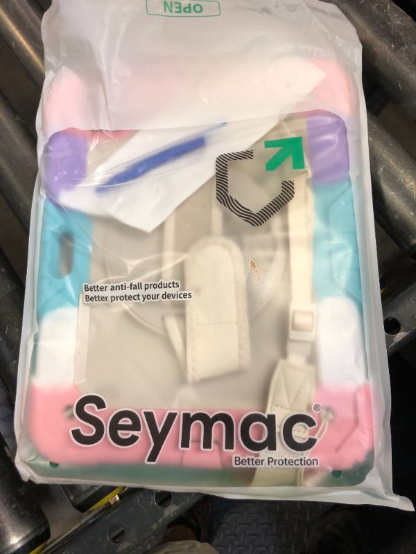Photo 1 of SEYMAC for iPad (A16) 11th/10th Generation Case 2025/2022 (11?/10.9?), Sturdy Heavy Duty Full-Body Shockproof Protective Case with Screen Protector, Rotating Stand, Hand/Shoulder Strap, 