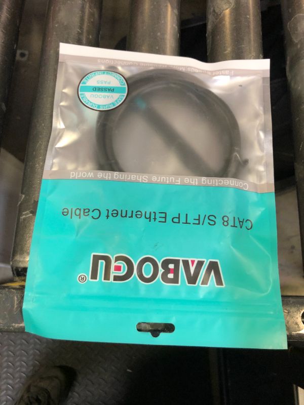 Photo 1 of Vabogu Cat 8 Ethernet Cable, 3ft Heavy Duty High Speed Internet Network Cable, 26AWG, 2000Mhz 40Gbps with Gold Plated RJ45 Connectors, Shielded for Indoor & Outdoor Use