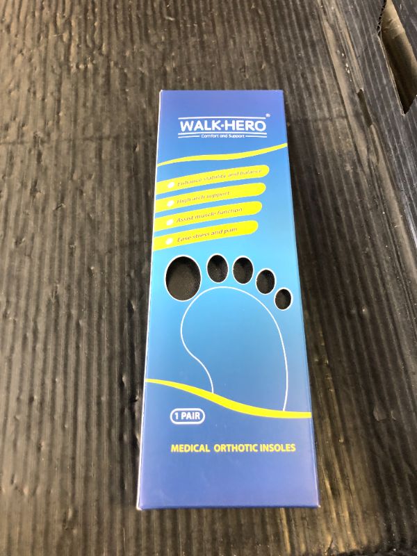 Photo 1 of Plantar Fasciitis Insoles for Men Women - Orthotics Inserts, Shoe Insoles Arch Support Flat Feet Inserts Work Boot Insoles for Standing All Day (Mens 10-10 1/2 | Womens 12-12 1/2)