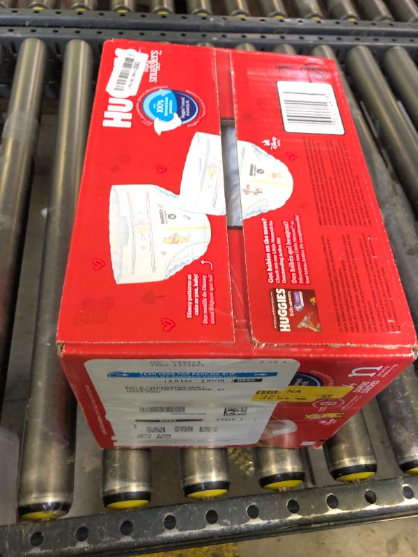 Photo 1 of Huggies Size Newborn Diapers, Little Snugglers Baby Diapers, Size Newborn (up to 10 lbs), 84 Count, Packaging May Vary