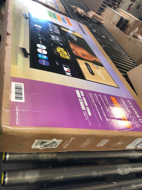 Photo 1 of Samsung 58-Inch Class Crystal UHD U8000F 4K Smart TV (2025 Model) Endless Free Content, Crystal Processor 4K, MetalStream Design, Knox Security, Alexa Built-in