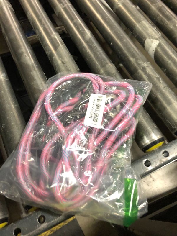 Photo 1 of ZALER Long Dog Leash, 50 feet 30ft 20ft 15ft 10ft Dog Training Lead, Heavy Duty Check Cord Recall Leash for Dogs Training, Playing, Camping, or Backyard (15FT, Blue Pink)