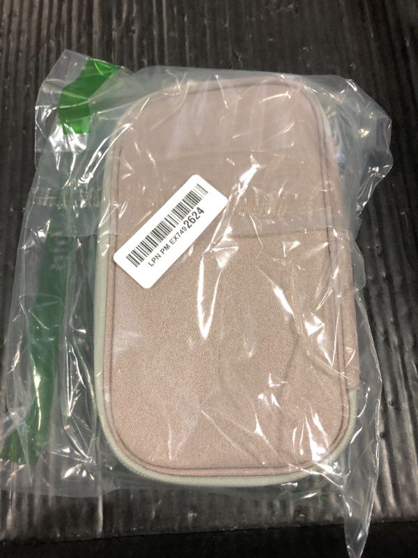 Photo 1 of FYY Electronic Organizer, Travel Cable Organizer Bag Pouch Electronic Accessories Carry Case Portable Waterproof Double Layers Storage Bag for Cable, Charger, Phone, Earphone, Medium Size- Khaki