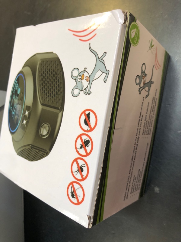 Photo 1 of Ultrasonic Pest Repellent Plug in, Indoor Pest Rodent Control for Mouse Mice Rat Squirrel Bat Roach Spider Ant Bug, Electronic Repelling Device Mouse Traps for House Kitchen Garage Basement