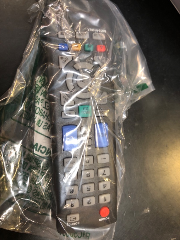 Photo 1 of BN59-01006A BN59-01002A Replacement IR Remote fit for Samsung 2012 LCD TV LN40E550 LN40E550F7F LN40E550F7FXZA LN46E550 LN46E550F6FXZA LN40E550F6FXZA LN40D503 LN46D503 LN40D503F6FXZA LN46D503F6FXZA