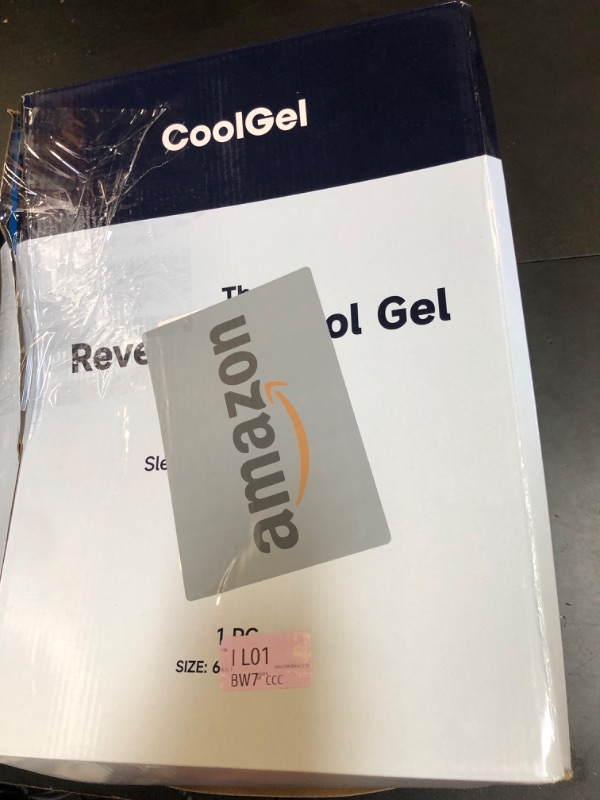 Photo 1 of Classic Brands Medium Firm Reversible Cool Gel Memory Foam Pillow, Standard Size