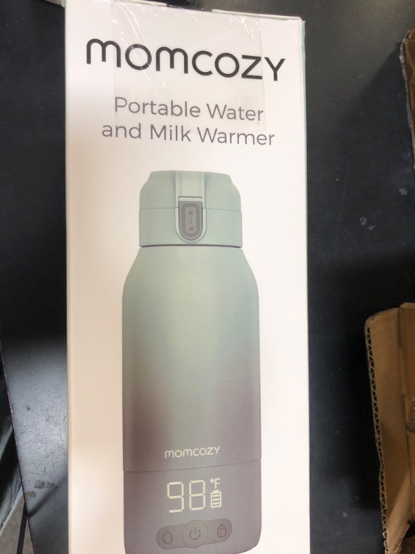 Photo 1 of Momcozy Portable Milk Warmer for Travel – Dual Heating Modes for Breast Milk & Water, Portable Bottle Warmer with Fast Heating & Long Battery Life, 17 Ounces Large Capacity to Meet Your All-Day Needs