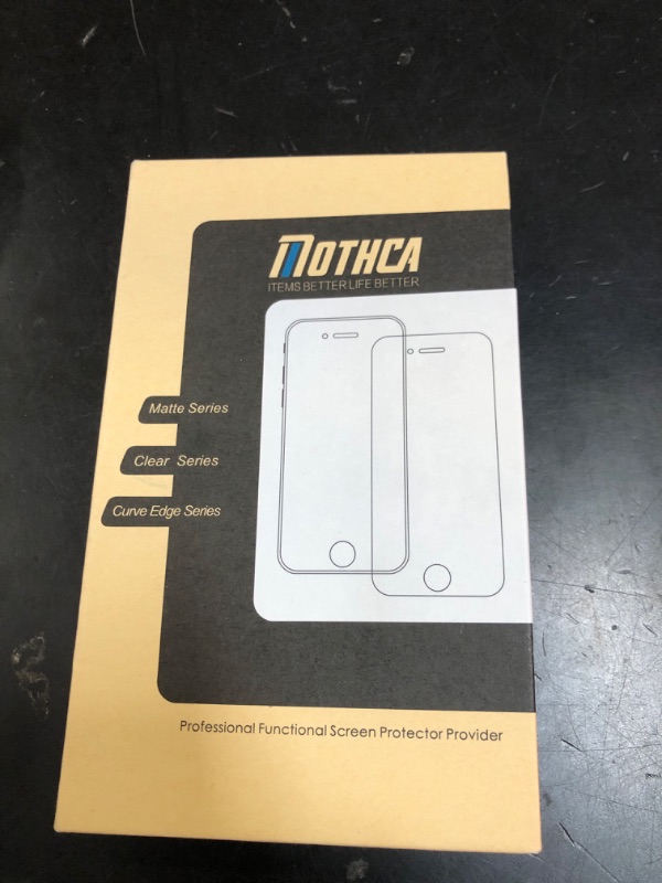 Photo 1 of Mothca Matte Glass Screen Protector for iPhone 17 Pro (6.3 inch) Anti-Glare & Anti-Fingerprint Tempered Glass Clear Film, [Easy Installation Frame] Case Friendly, Bubble Free - Smooth as Silk