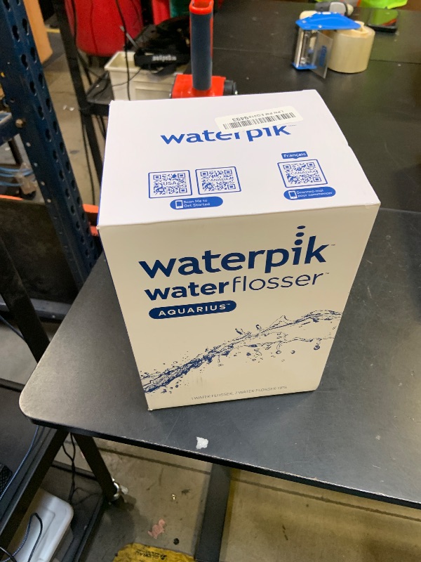 Photo 1 of Waterpik Aquarius Water Flosser For Teeth Cleaning, Gums, Braces, Dental Care, Electric Power With 10 Settings, 7 Tips For Multiple Users And Needs, ADA Accepted, Black WP-662, Packaging May Vary