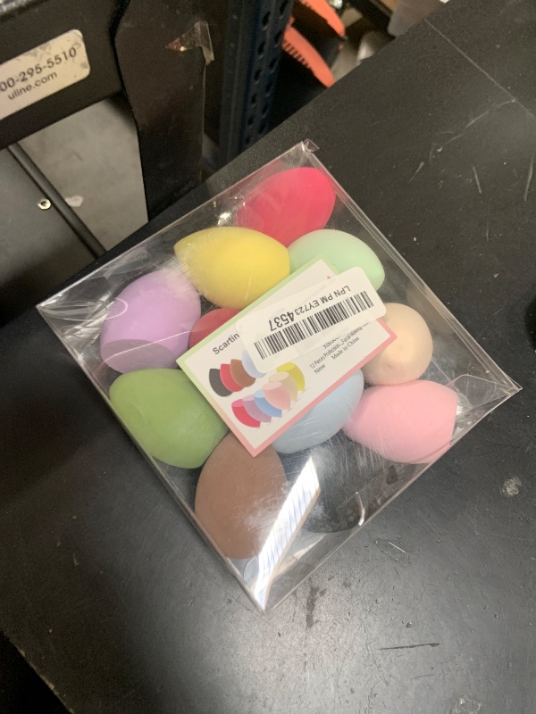 Photo 1 of 12 Pieces Professional Makeup Sponge Set,Latex Free Flawless Soft Setting Face Puffs,Multicolor Beauty Sponge Blender Cosmetic Applicator for Powder,Liquid,Facial Makeup Tools