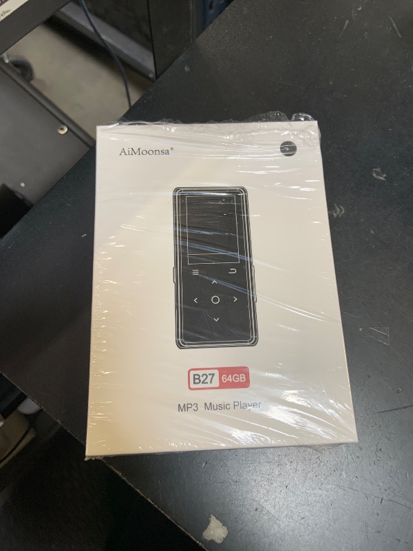 Photo 1 of 64GB MP3 Player with Bluetooth 5.2, AiMoonsa Music Player with Built-in HD Speaker, FM Radio, Voice Recorder, HiFi Sound, E-Book, Earphones Included