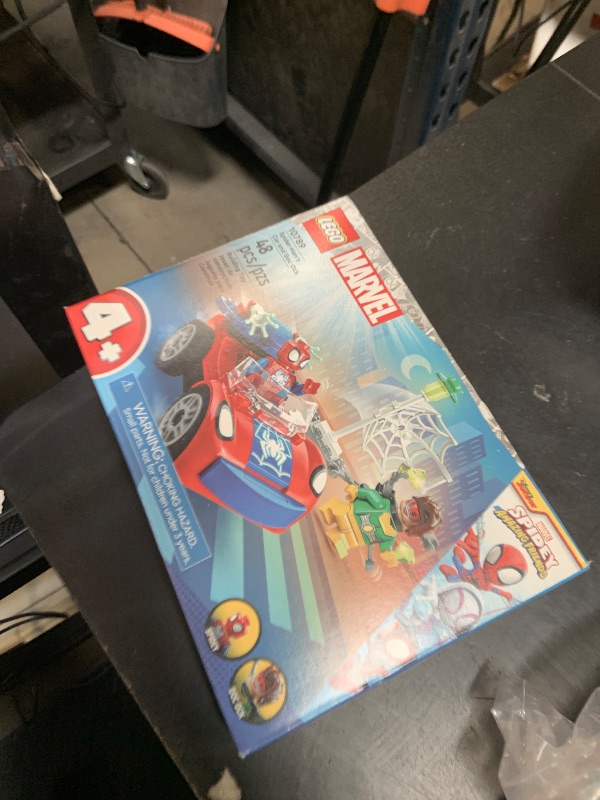 Photo 1 of LEGO Marvel Spider-Man's Car and Doc Ock - Kids Pretend Play Set with Glow in The Dark Pieces for Boys & Girls, Ages 4+ - Gifts for Birthdays - 10789