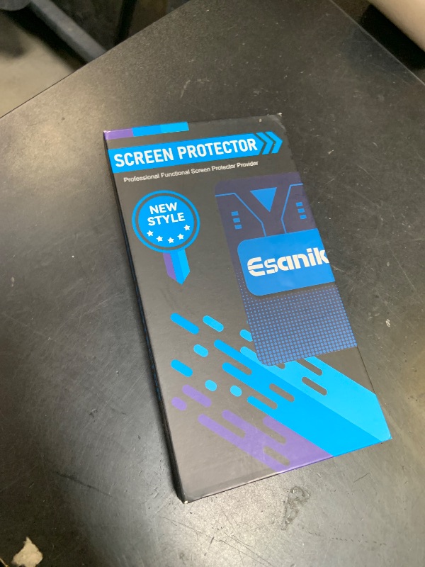 Photo 1 of Esanik for iPhone 16e/14/13Pro/13 Matte Glass Screen Protector [Auto-alignment] Anti-Glare & Anti-Fingerprint,Anti-Reflection,Bubble Free, Smooth as Silk, 2 Pack 9H Glass Screen Cover