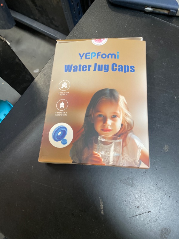 Photo 1 of (3 PACK) YEPfomi Reusable 5 Gallon Water Jug Cap, Food Grade Silicone Replacement Bucket Lid for 2/3/4/5 Gallon Bottle 55mm Standard Tops Water Bottle and Water Dispenser