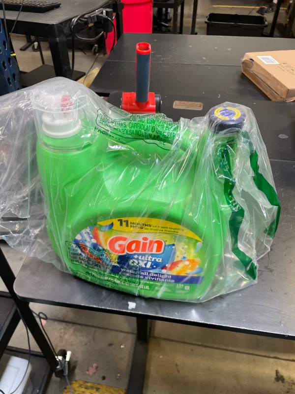 Photo 1 of Gain Ultra Oxi Liquid Laundry Detergent, Waterfall Delight, 134 Loads