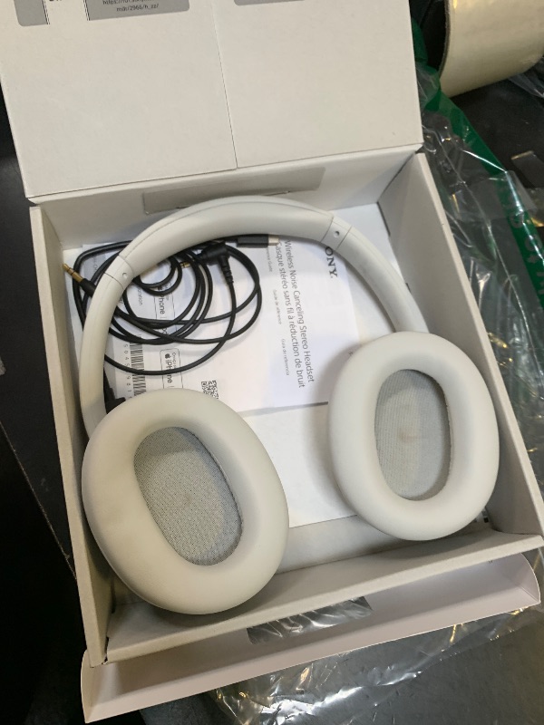 Photo 1 of Sony WH-CH720N Noise Canceling Wireless Headphones Bluetooth Over The Ear Headset with Microphone and Alexa Built-in, White New