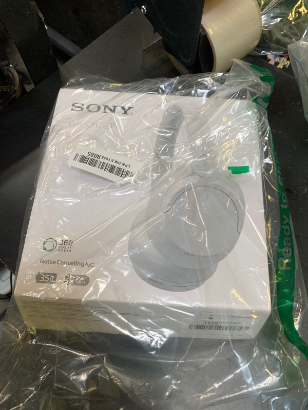 Photo 1 of Sony WH-CH720N Noise Canceling Wireless Headphones Bluetooth Over The Ear Headset with Microphone and Alexa Built-in, White New