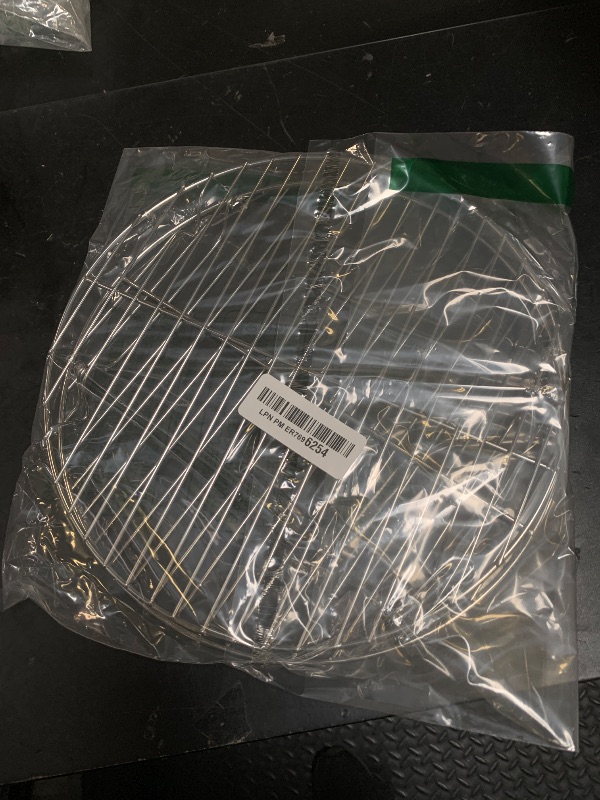 Photo 1 of TeamFar Round Cooling Rack Set of 2, 10½ Inch Round Wire Baking Steaming Roasting Rack Set Stainless Steel, Healthy & Mirror Finish, Oven & Dishwasher Safe