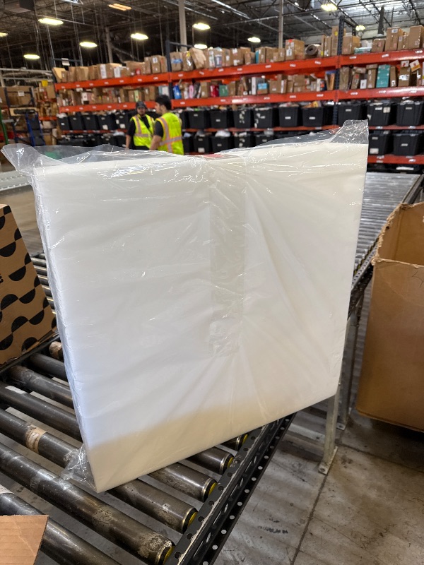 Photo 1 of AK TRADING CO. 24" W x 24" L Upholstery Foam Cushion High Density (Chair Cushion Square Foam for Dinning Chairs, Wheelchair Seat Cushion Replacement) - Made in USA (5x24x24),White