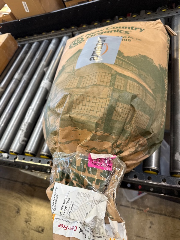 Photo 1 of New Country Organics | Corn-Free Classic Layer Chicken Feed for Laying Hens | Corn-Free and Soy-Free | 17% Protein | Certified Organic and Non-GMO Chicken Food | 50lbs Bag