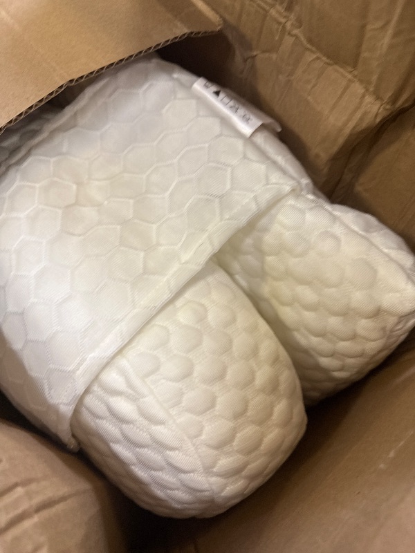 Photo 1 of Pregnancy Pillow Cooling for Sleeping, Detachable and Adjustable Double-Sided Support Maternity Pillow Skin-Friendly for Pregnant Women Back, HIPS, Legs(30°Slope Design Verified by Expectant Mothers)