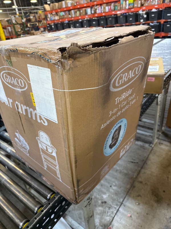 Photo 1 of Graco TriRide 3-in-1 Convertible Car Seat - Highback Booster, Forward & Rear Facing Modes, Suitable from Newborn to Preschooler, Perfect for Long Journeys in Redmond Color